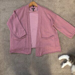 Eileen fisher cardigan with tank of same color